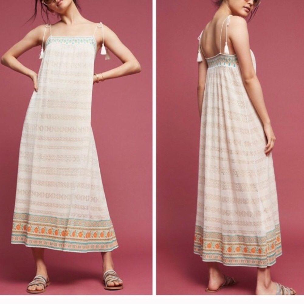 Cecilia Prado Augusta Tassled Maxi Dress